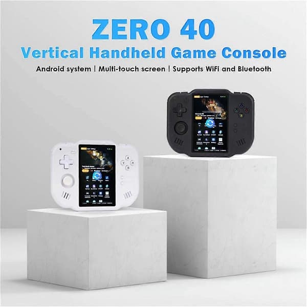Mini Zero 40 Vertikal Retro Bärbar Spelkonsol 64GB