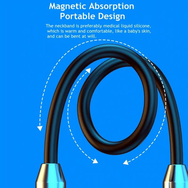 Bluetooth-hörlurar Magnetisk Sport Halshängande