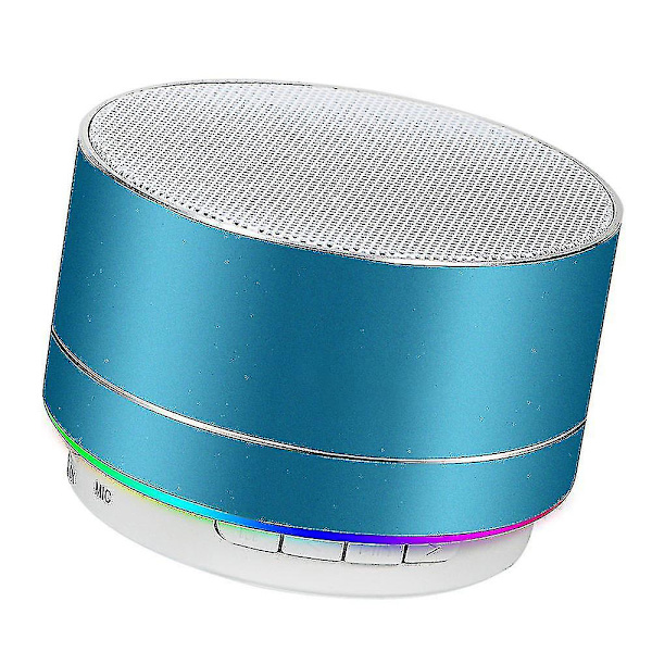 Mini trådlös högtalare bärbar Bluetooth-högtalare med HD-ljud 4h (blå)
