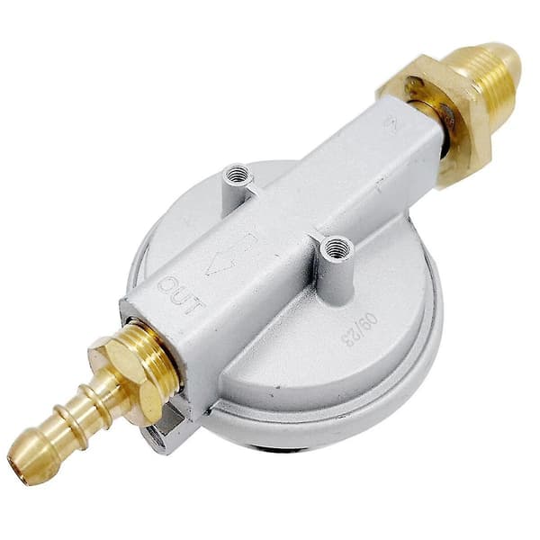 Propan Gasregulator 37mbar BBQ Camping Husvagn VVS 4kg/h Lågtrycksreduceringsventil