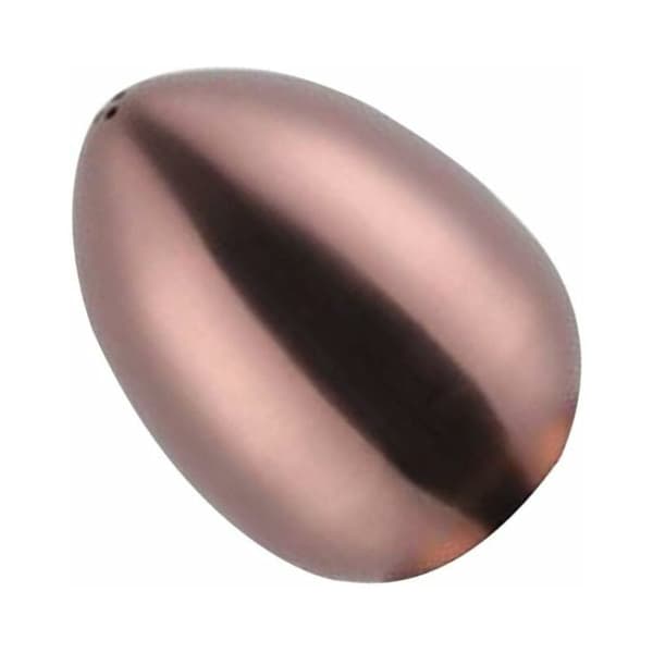3-huls ægformet saltkar af rustfrit stål guld, rustfrit stål, rosenguld, 5,5 7,5 cm