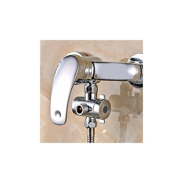 3-vägs avledare duscharm avledare G1/2\" duschadapter duschsystem handdusch reservdelar