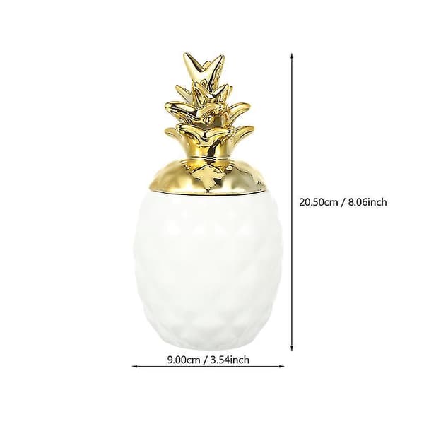 1 st Dekorativa Ananas Ornament