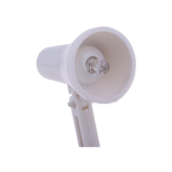 1/6 mittakaava valkoinen LED-pöytälamppu malli huonekalut suosituille leluille nukkekodin tarvikkeet lasten teeskentelylelu 1 kpl