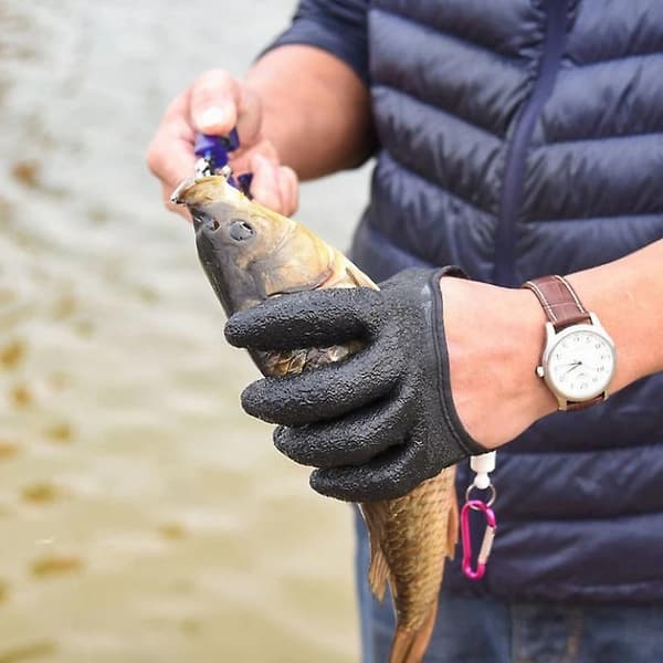 Fiskehandskar Anti-halk Skyddar Händer Från Punkteringar Och Skrapsår (Höger Hand)