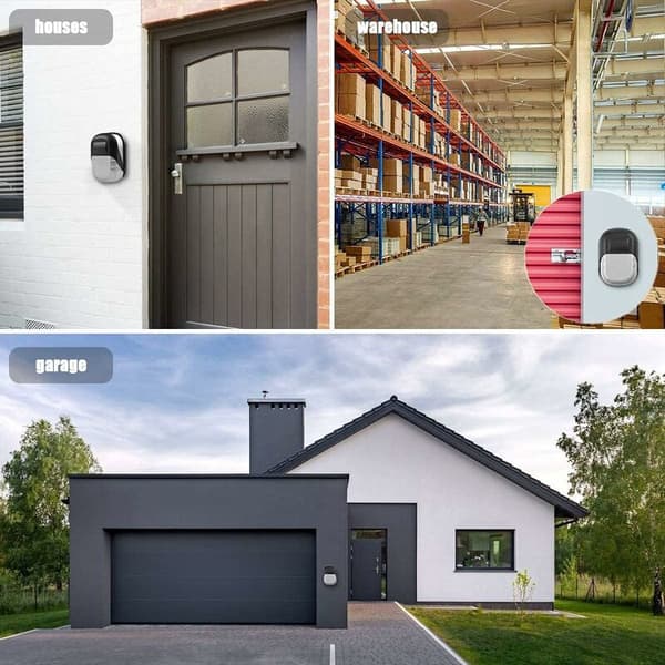 Väggmonterad 4-siffrig kombinationskodlåsbox, säker förvaringsbox i zinklegering med lock