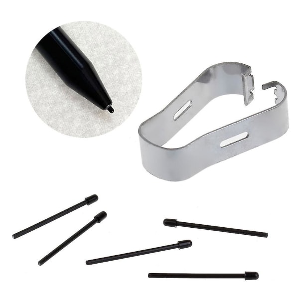 Touch Stylus Point Tips Nibs med metallklämma för Lamy Al-star Emr Stylus Pen (20 st)