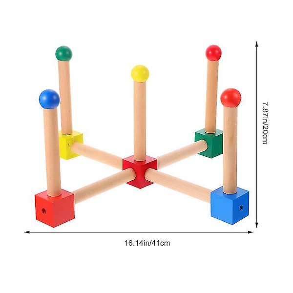 1 set Utomhus Krocketspel