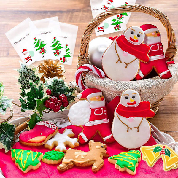 Julgodisform i rostfritt stål, juldekoration för hemmet