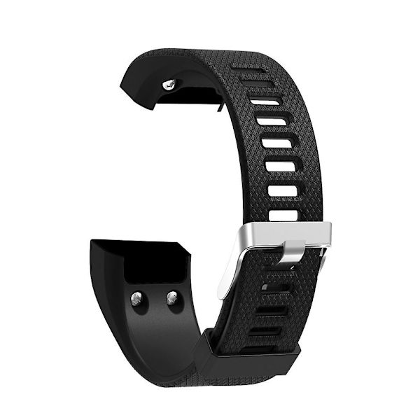 För Garmin Vivosmart Silikonarmband svart
