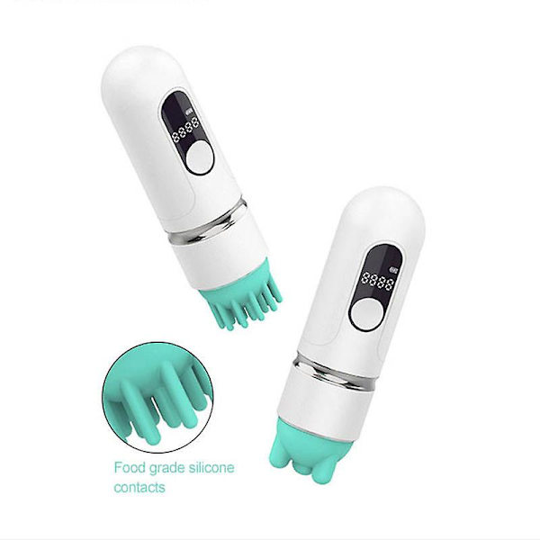 Husdjur Hund Katt Massager, Hårbotten Huvud Ben Helt Kropp Stress Avslappning Elektrisk Massager Med 3 Lägen Och 5 Massage Grepphuvuden, Muskler Mini Automatisk Massager