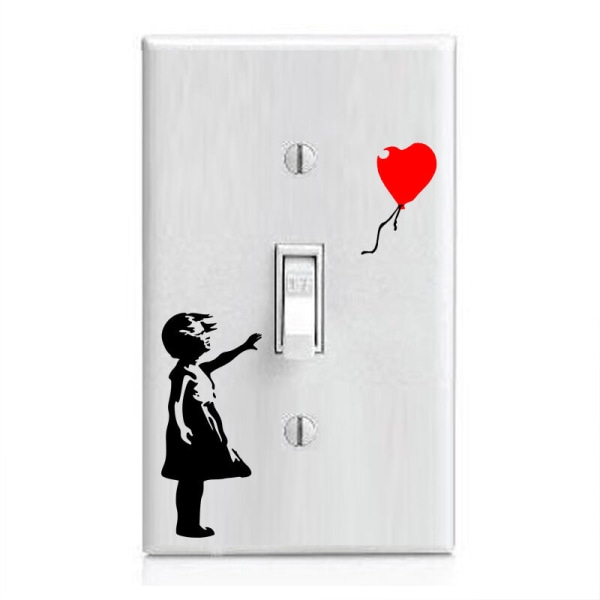 TRIOM Girl Of With Light Switch Ballongdekal Cover (3 set)