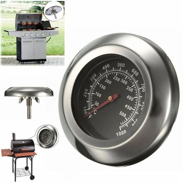 NY 50 - 500℃ BBQ-termometer rosttermometer rostfritt stål gasgrill grilltermometer