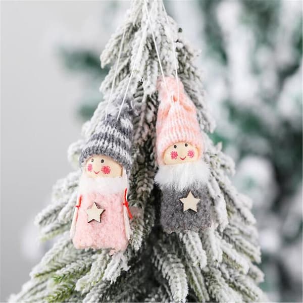 Julängel pojke flicka hänge par pack polyester