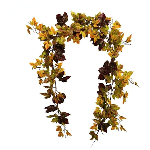 Falsk tuggummi höst lönnlöv söt klätterväxt Halloween dekorativ konstgjord blomma