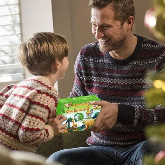 Dyr - Wild World adventskalendere | Nedtelling til jul for gutter - barn - jenter - tenåringer Red XXS