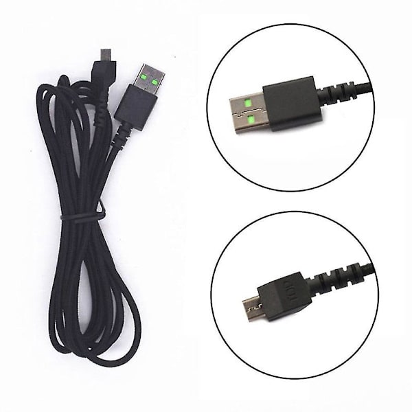 USB-muskabel för Razer Mamba Hyperflux Mamba trådlös mus Ersättningstillbehör