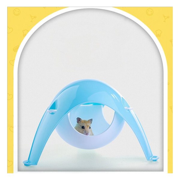 Hamster rymd bo wild teater liten konstgjord plast djur satellit svart l