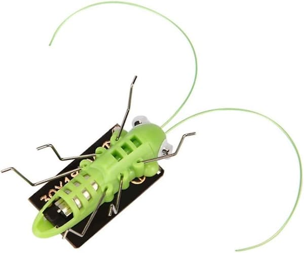 1 st pedagogisk solcellsdriven mini racing robot insektsleksak solcellsleksak