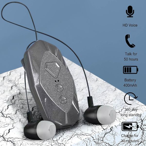 Bluetooth-hörlurar Öronproppar Trådlös Bluetooth Bluetooth 5.2 Brusreducering Spel Brusreducerande Cool Transparent Stor Effekt Upphängd Andning Li