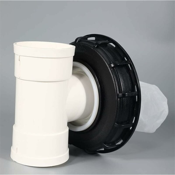 T-Shape IBC tankdæksel med vaskbart nylonfilter til 1000 liter IBC regnvandstank, filter ?? IBC Låg IBC Tank Tilbehør, 163 mm
