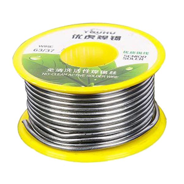 1,0 mm diameter 50 g 63/37 fint tennblylod 2 % fluss elektrisk lödning