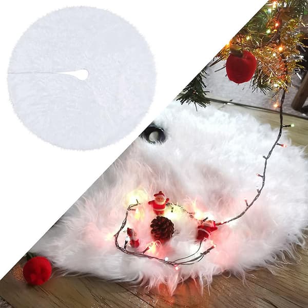 Julgranskjolmatta Långt hårstil 90cmB