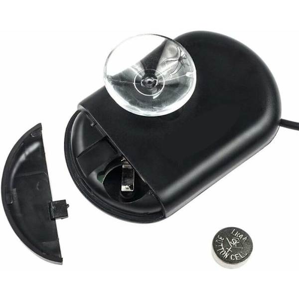 LCD Digital Akvarietermometer Fisk Tank Vatten Terrarium Temperatur - Svart