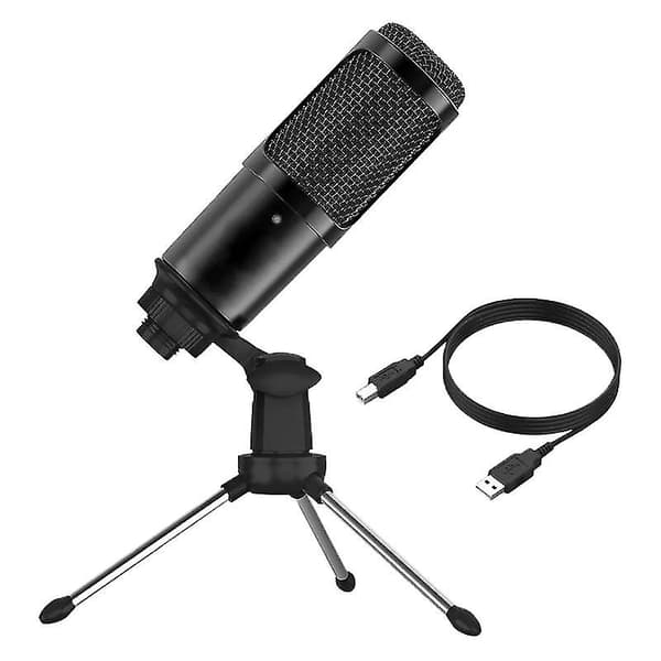 1 set USB-kondensatormikrofon