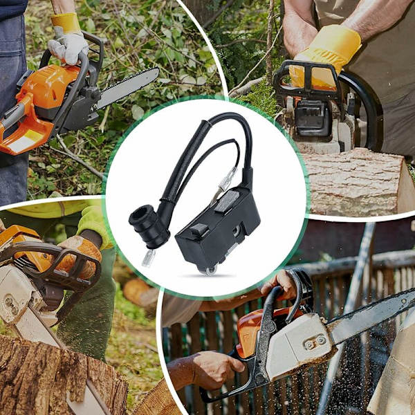 Tændspolemodul til 4500 5200 5800 45cc 52cc 58cc Motorsav, Tændspolemodul Motorsav Tilbehør Professionelle Reservedele