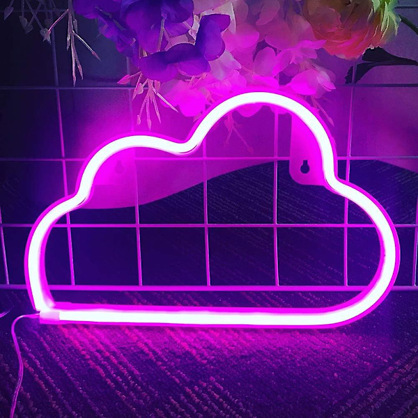 Neon skylt - Usb-batteridriven LED-skyltar Neonljus för sovrum | Neonskyltar för väggdekor Födelsedag Bröllopsfest Halloween Julrumsdekorat