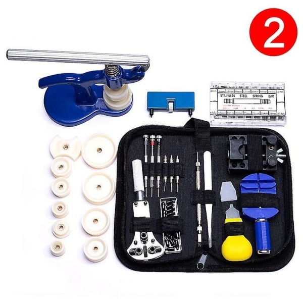 147/16 Pieces Watch Repair Tool Kit Set Case Opener Link Spring Bar Remover Screwdriver Watchmaker Equipment