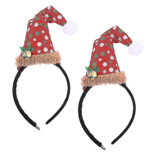 2 st kreativa hårbågar jul huvudbonad barn fest pannband hår accessoar