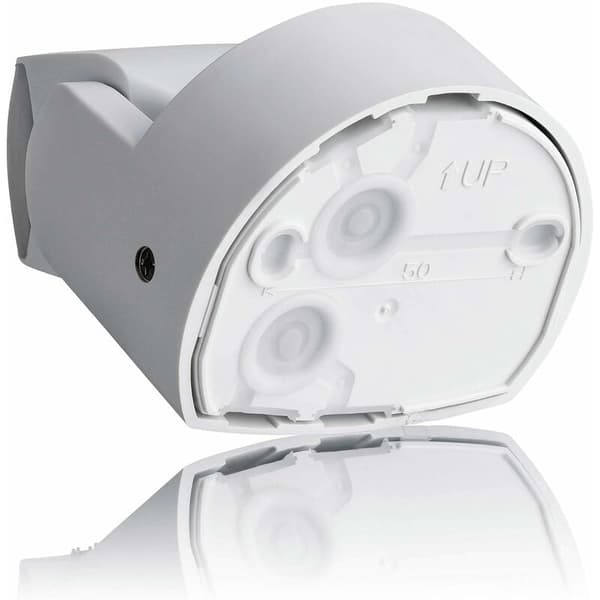 2X utomhusrörelsedetektor IP65, väggmonterad, programmerbar, 12m/180° - 3m/360°, anpassningsbar LED, IR-sensor med 2 sensorer