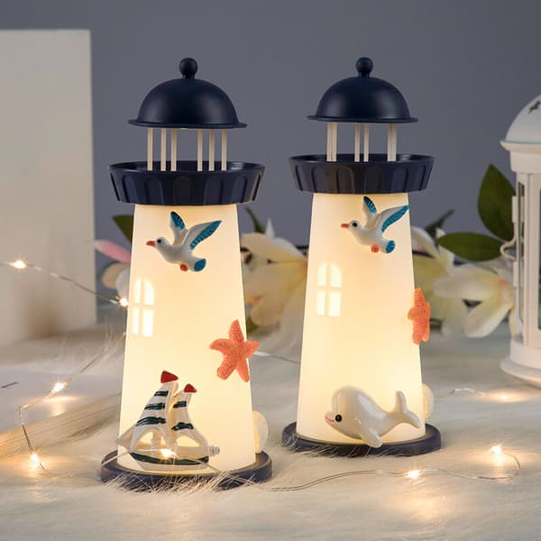 Ocean Lighthouse Creative Decoration Special Gift Night Light Craft Luminous Style Meaningful Gift