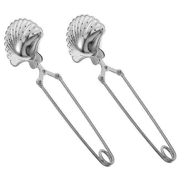 2 st rostfritt stål teinfuser kreativ tesil te skumägg