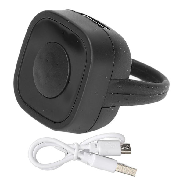 Fjärrkontroll Page Turner Laddar Bluetooth Video Scrolling Ring Fingertop Controller