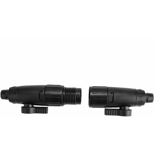 Akvarium Slangeventil, Akvarium Slange Rør Hurtigudløser Stik Adapter (12mm til 16mm)
