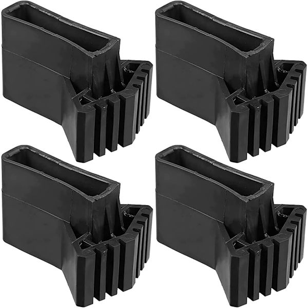 Halkskyddsmattor, gummimattor för stegar, 4-pack