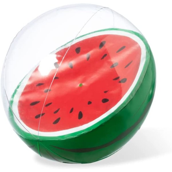 Fruktformad uppblåsbar strandboll vattenmelon