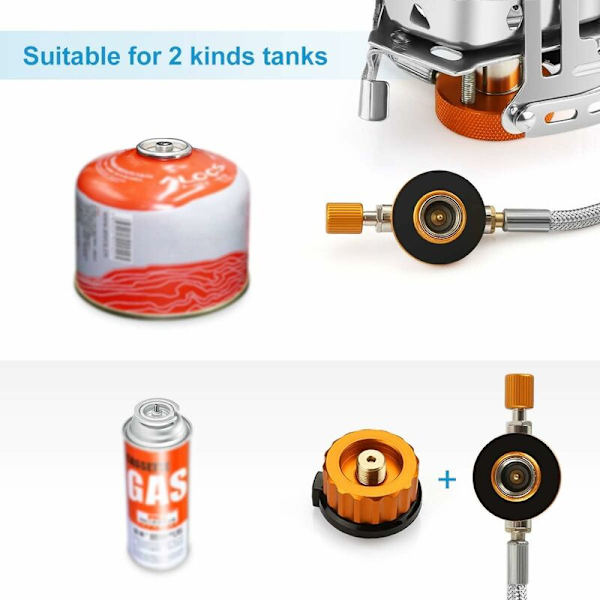 Campingspis, Triomphe Portable 3500W hopfällbar gasspis Vindtät gasbrännare med tändningsknapp för vandring/utomhus/picknick/BBQ/vandring/vandring