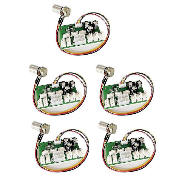 5 st datorfodral gruvmaskin fläktvarvtalsregulator 8-kanals fläkt