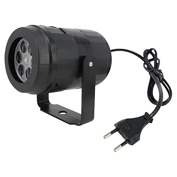 LED Jul Klocka Snögubbe Snöflinga HD Projektionslampa