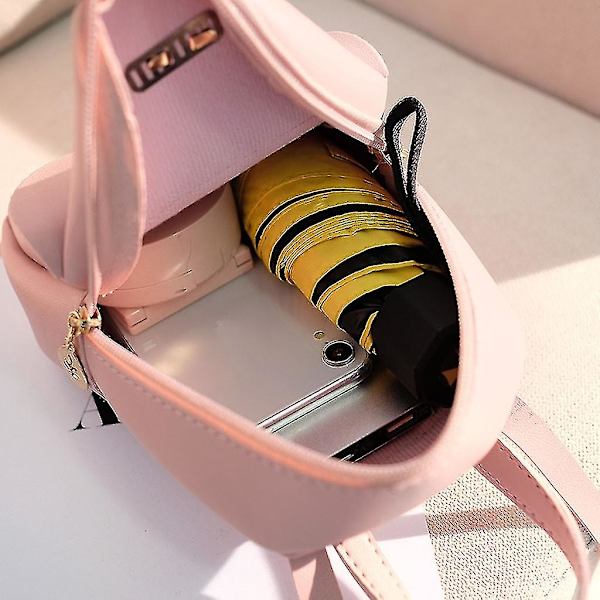 Naisten Mini-reppu, ylellinen PU-nahkainen Kawaii-reppu, söpö ja täydellinen