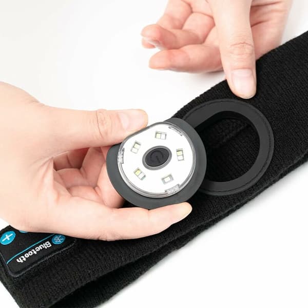 Säädettävä Bluetooth-urheilupanta LED-valolla