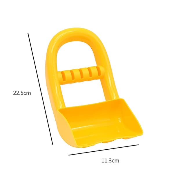 Barn Snöspade Perfekt Storlek För Barn Utomhus Plast Böj Säker Design