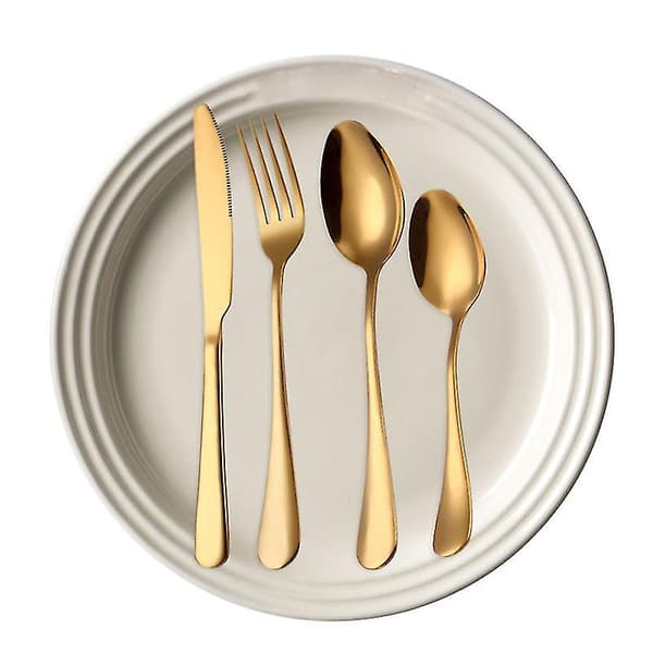 4 st Rostfria Bestickset
