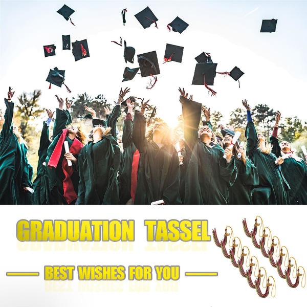 2023 Graduation Tofs (flerfärgad) 12st