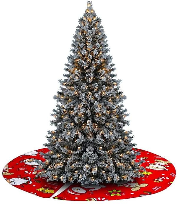 Julgransskydd, omsorgsfullt sytt juldekorationsskydd