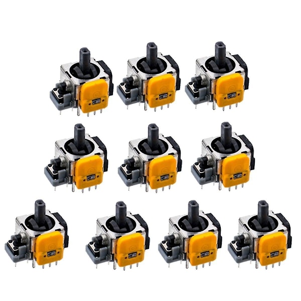 10st för //x joysticks Hall Elektromagnetiska högprecisionsjusterbara joysticks